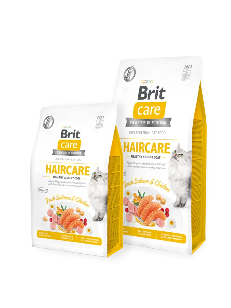 ANIMALHOUSE-Brit Care Cat Grain-Free HAIRCARE HEALTHY AND SHINY COAT