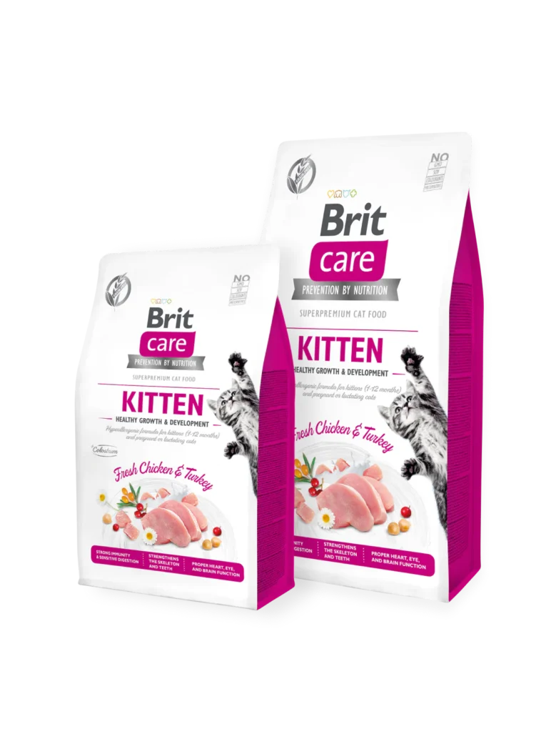 ANIMALHOUSE-Brit care cat grain free kitten healthy growth et development