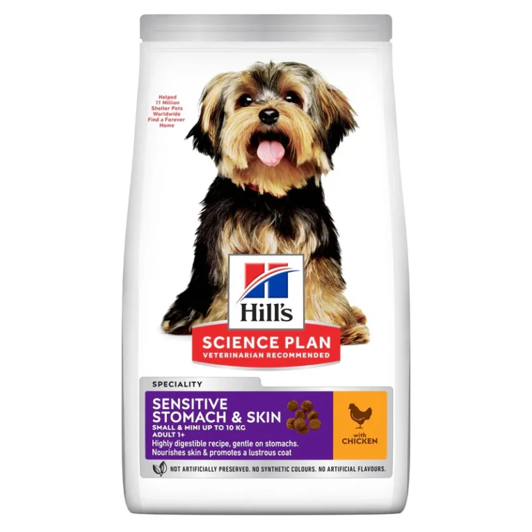 ANIMALHOUSE-HILL'S Science Plan Small And Mini Adult Sensitive Stomach And Skin Poulet1