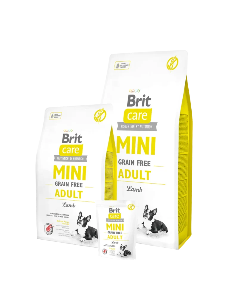 animalhouse-Brit Care Mini Grain Free Adult Lamb 2Kg