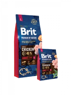 Brit Premium by Nature ADULT Large 15Kg