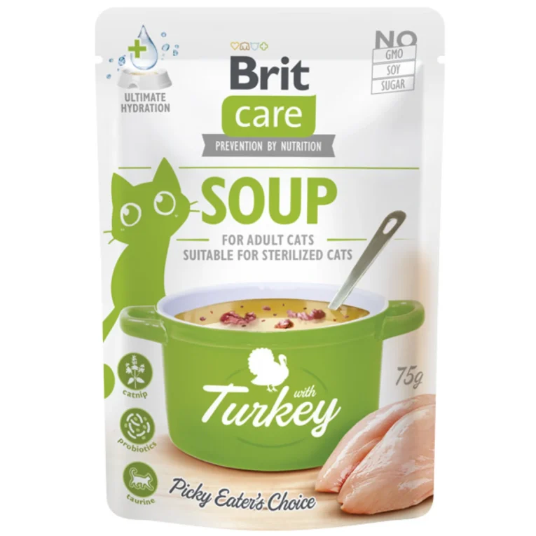 animalhouse-Brit care cat soup with turkey 75g