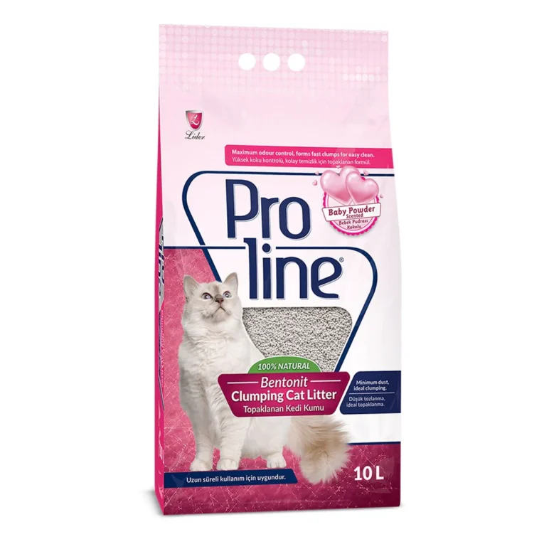 animalhouse-Proline Litière Agglomérante Baby Powder 10 L