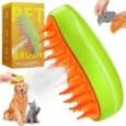 ANIMAL HOUSE-Brosse à Vapeur Mango 3 en 1 pour Chien et Chat éliminer les poils morts-1