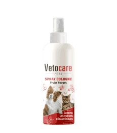 Vetocare pets spray Cologne FRUITS ROUGES  200ml