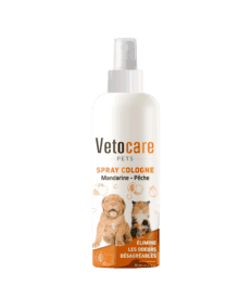 Vetocare pets spray Cologne mandarine pêche 200ml