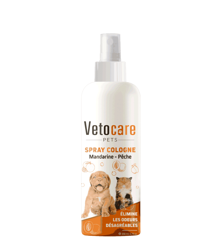 ANIMAL HOUSE-vetocare pets spray Cologne mandarine pêche 200ml-1