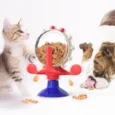 ANIMALHOUSE-Jouet Distributeur de Friandises interactif et amusant pour chat et chien-2